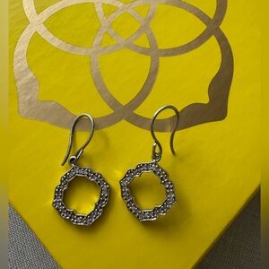 Vintage diamond chip earrings